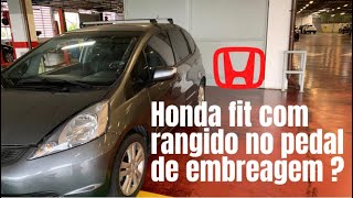 Honda new fit rangido na embreagem [upl. by Ebaj]