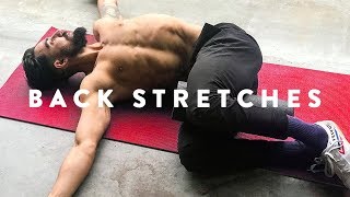 Back Stretches for FLEXIBILITY Thoracic Spine Mobility [upl. by Eeliak]