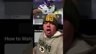 Packers vs Vikings Halftime report GoPackGo [upl. by Aivizt]