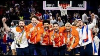 quotNetherlands Triumphs in Thrilling 3x3 Basketball Final  2024 Olympic Highlightsquot [upl. by Sirromed26]