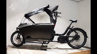 Urban Arrow Performance Plus bakfiets fietskarnl showroomvideo [upl. by Care]