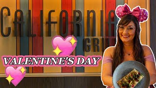 California Grill on Valentines Day 💘 Disney World Contemporary Resort food review 2024 [upl. by Lecia]