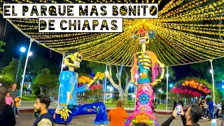 BERRIOZABAL CHIAPAS ✅  DIA DE MUERTOS  PARQUE CENTRAL  GeoTravel Mx [upl. by Ahsenek900]