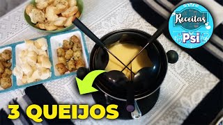 COMO FAZER FONDUE DE QUEIJO SEM VINHO FÁCIL E RÁPIDO I MOMENTO RECEITA [upl. by Woodsum]