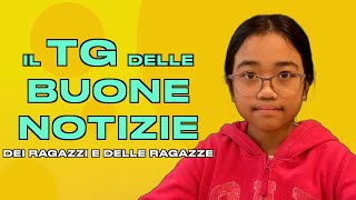 TG delle buone notizie Mezzopieno 63 2024  Redazione gentile Rignon 4B [upl. by Hairem]