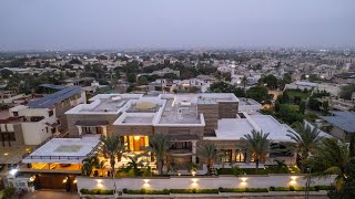 Stunning 3000 Yard House in KDA Scheme 1 Karachi Featuring Natural Stones by Marnite [upl. by Reppiks]