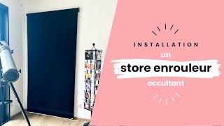 Comment poser un Store Occultant sur une porte [upl. by Krystle]