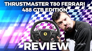 Thrustmaster T80 Ferrari 488 GTB Review  Engage arcade mode steering [upl. by Sello]