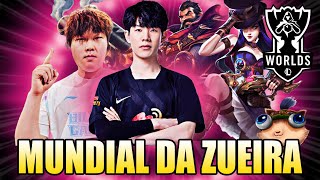 GRAVES TOP CAITLYN SUP e o MELHOR TOP do MUNDO  MUNDIAL DA ZUEIRA  Worlds 2023 [upl. by Yajnas]