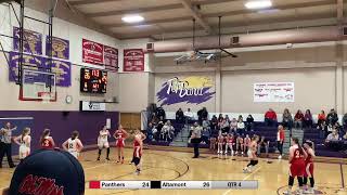 Altamont vs EC Panthers 8th Grade Regionals 112023 [upl. by Anerres]