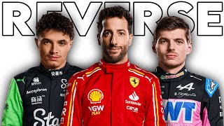 I Reversed Every Formula 1 Driver Lineup in 2024  F1 Experiment [upl. by Nelehyram213]