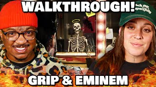 I see why Eminem signed with him 🔥  Grip amp Eminem  quotWALKTHROUGHquot Reaction [upl. by Etnoel61]