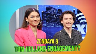 Zendaya amp Tom Holland Spark Engagement Rumors Are They Wedding Planning [upl. by Ylam]