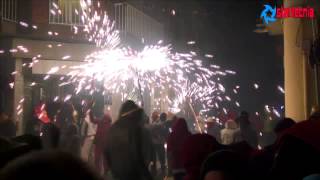 Colla Diables Pineda Correfoc Festa Major 2013 25 Anys de Foc [upl. by Analak743]