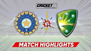 Ind vs Aus Cricket Match Full Highlights  IND v AUS Cricket 19 [upl. by Glick]