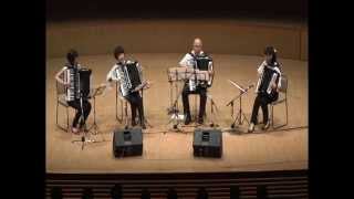 La cumparsita Sapporo Accordion Quartet [upl. by Donelson]