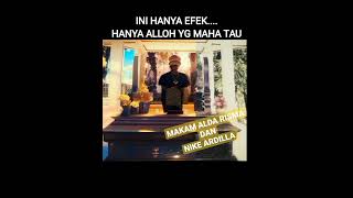 Makam Alda Risma Nike Ardilla alfatihah follow tiktok  jalur putih 75 [upl. by Phalan]