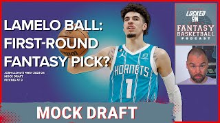 Yahoo 12 Team NBA Fantasy Basketball 2023 Mock Draft Analysis Picking at Pick 9 [upl. by Adniralc]