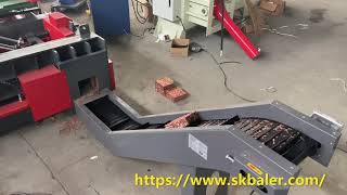 Copper chips briquette press machine millberry copper scrap baling machine copper baler machine [upl. by Easton590]