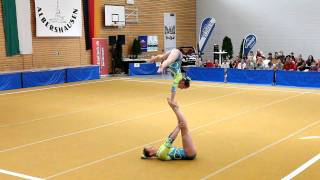 2011 Albershausen Acro Cup  WP Juniors Combined  Agios Netherlands [upl. by Meekyh]