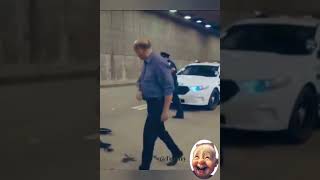 Funny moments on the roads with police officers👀😂🤣🤯funny comedy show [upl. by Yesdnyl]