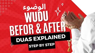 Mastering Wudu StepbyStep Guide to Before and After Duas  Fearlessly Achieve Wudu Mastery [upl. by Lleuqar]