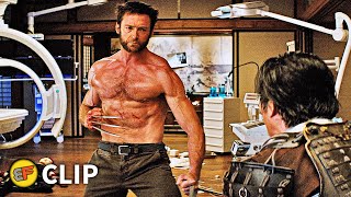 Wolverine vs Shingen  Fight Scene  The Wolverine 2013 Movie Clip HD 4K [upl. by Aleel857]