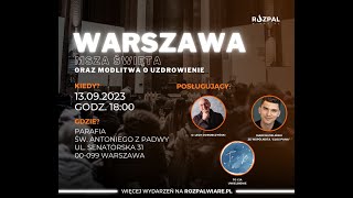 Msza Święta z modlitwą o uzdrowienie [upl. by Nashom]