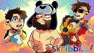 Panda is a Skribblio god Skribblio Funny Moments [upl. by Campball]