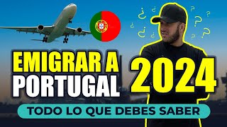 EMIGRAR A PORTUGAL EN 2024  Nuevas actualizaciones  LLEGO EL AIMA ADIOS AL SEF  Soy Luda [upl. by Wehhtam138]