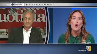 Travaglio la signora Boschi ha mentito in un paese serio la sua carriera finirebbe oggi [upl. by Iams]