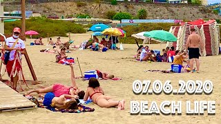 Gran Canaria Playa del Ingles on 070620 Beach Life 🌞 [upl. by Barmen743]