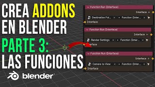 Como Crear ADDONS en Blender Español  Serpens Parte 3 Funciones [upl. by Fugere]