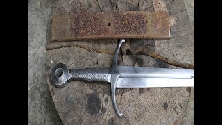 Forging a medieval sword the complete movie [upl. by Annaira799]