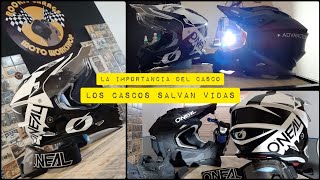 Review O´Neal Sierra R y O´Neal Serie 2  Cascos salvan vidas [upl. by Liahkim]