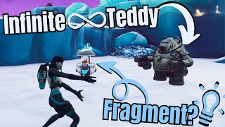 Infinite Teddy loadout with fragments♾️🐻👉The best loadout for Frozen Fjords  Fortnite STW [upl. by Noryk]