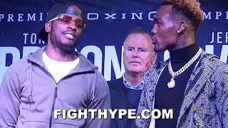 100 HEAT TONY HARRISON VS JERMELL CHARLO 2 FULL FIERY PRESS CONFERENCE amp INTENSE FACE OFF [upl. by Varrian11]