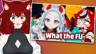 REACT TO  runk Bae Lost her Mind watching Hololive Medley Madness 【Baelz  Holove En】 [upl. by Letnahs149]