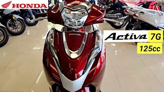 Honda Activa 7G 2024 Model Launched in india  Price  Features  Activa new 2024 Model [upl. by Syxela493]