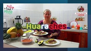 Huaraches con carne y requesón [upl. by Bikales51]