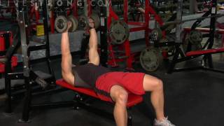 How to Do a Flat Dumbbell Press [upl. by Conan]