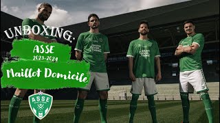 UNBOXING Maillot Domicile As SaintEtienne 20232024 [upl. by Chamberlain]