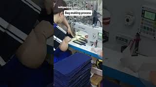 Tote making process custombag factory initipacking [upl. by Derdle422]