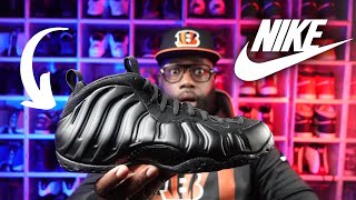 Nike Air Foamposite One Anthracite InHand Review [upl. by Eimrots]