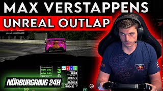 Max Verstappens UNREAL First Outlap  Nürburgring 24h iRacing [upl. by Mackintosh3]