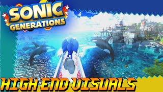 Sonic Generations PC  High End Visuals Mod 60 FPS [upl. by Elnora]