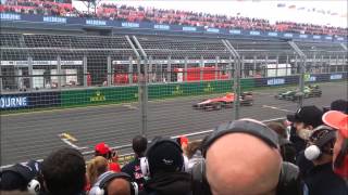 F1 2013 vs 2014 sound comparison  Melbourne [upl. by Eralcyram210]