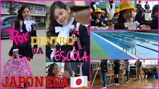 Escola Japonesa I Por Dentro da Escola Pública Japonesa Escuela Japonesa [upl. by Zela]