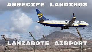 Approach and Landing at Arrecife Lanzarote Airport  May 2023 [upl. by Harim193]