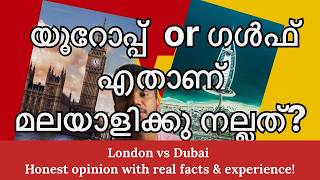 Choose wisely Dubai or London Middle East Vs Europe  Which is the Best Place Work amp Life [upl. by Alur430]